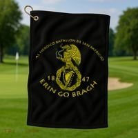 San Patricios Saint Patricks Battalion Golf Towel thumb 1