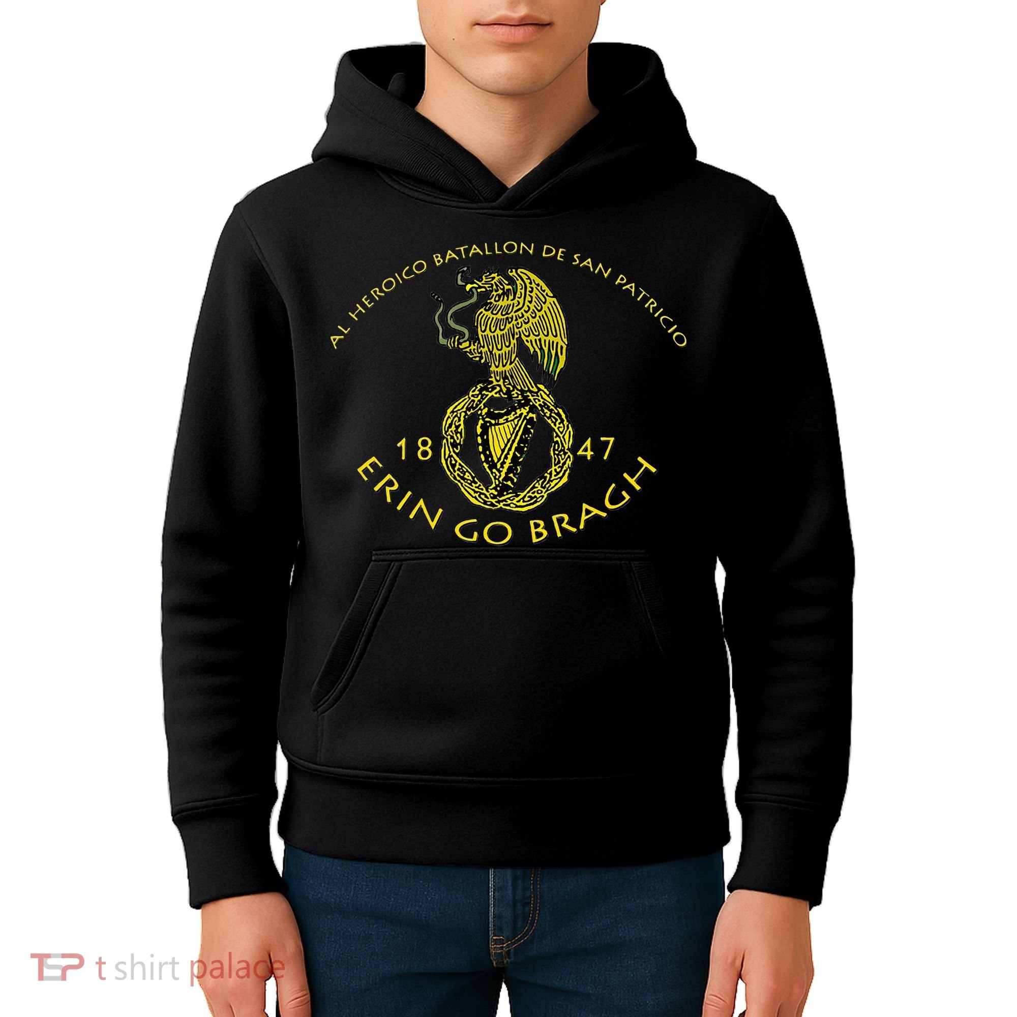 San Patricios Saint Patricks Battalion Kids Hoodie
