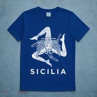 Sicilian Pride Sicilia Sicilian Flag Trinacria Faded Meaningful Gift T-Shirt thumb 5
