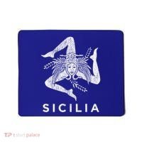 Sicilian Pride Sicilia Sicilian Flag Trinacria Faded Meaningful Gift Mousepad thumb 0