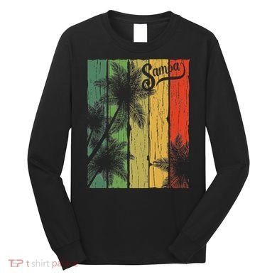 Samoa Palm Scene Casual Wear Polynesian Pride Long Sleeve Shirt