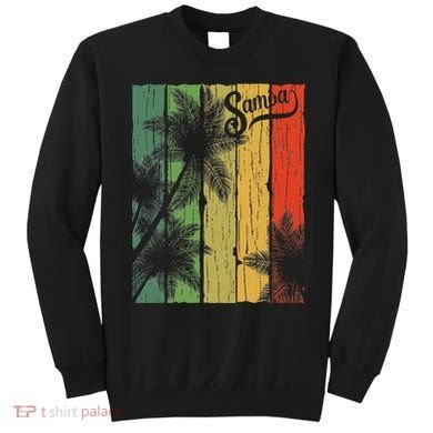 Samoa Palm Scene Casual Wear Polynesian Pride Sweatshirt