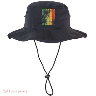 Samoa Palm Scene Casual Wear Polynesian Pride Bucket Hat