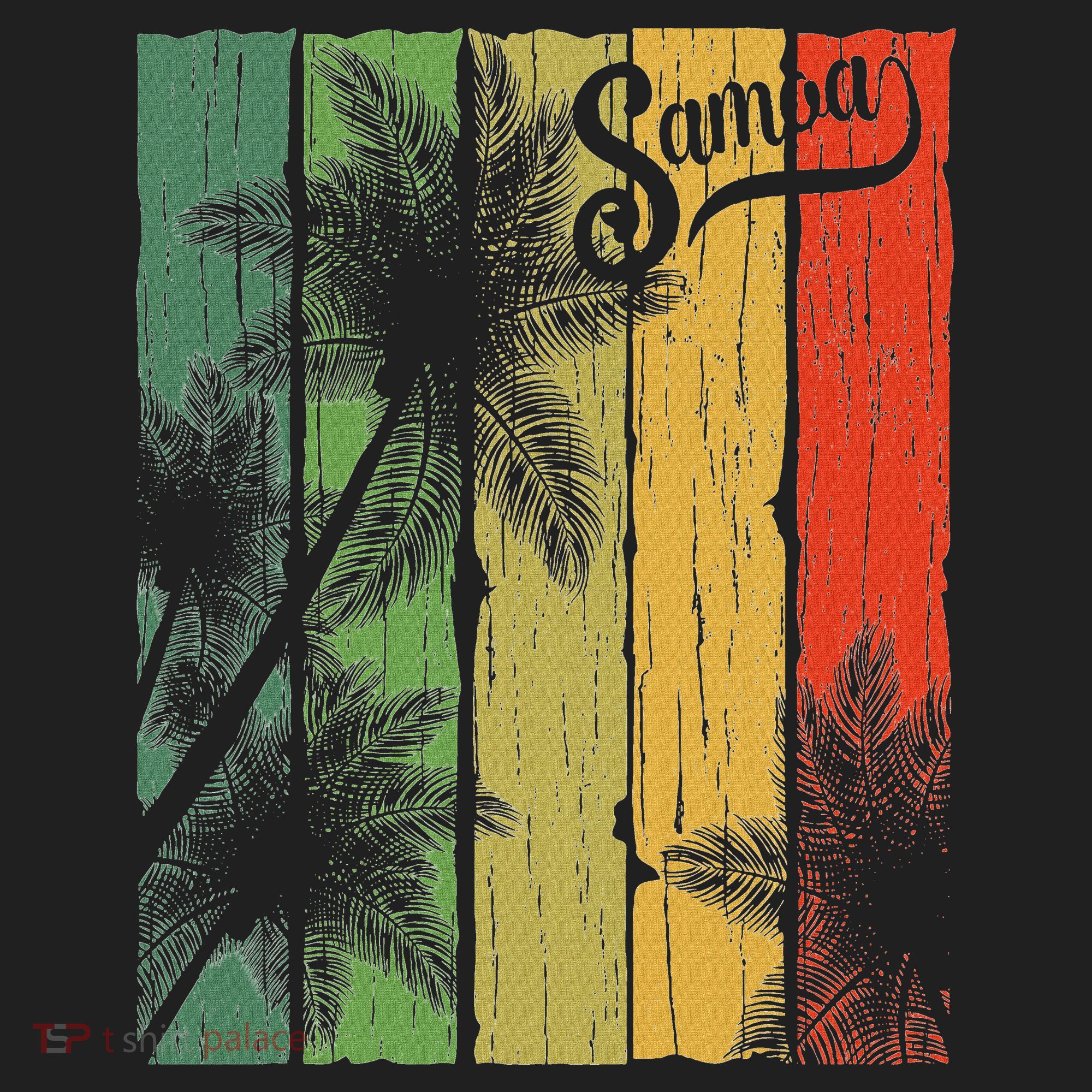 Samoa Palm Scene Casual Wear Polynesian Pride Beanie