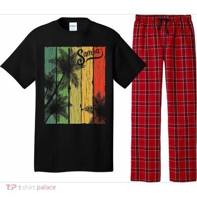 Samoa Palm Scene Casual Wear Polynesian Pride Pajama Set