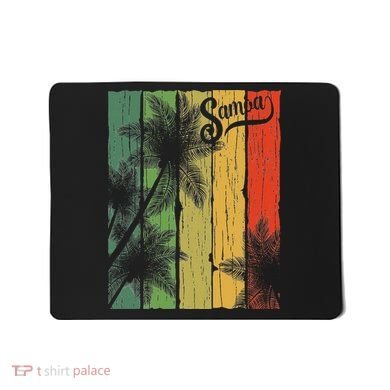 Samoa Palm Scene Casual Wear Polynesian Pride Mousepad