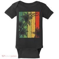 Samoa Palm Scene Casual Wear Polynesian Pride Baby Bodysuit thumb 0