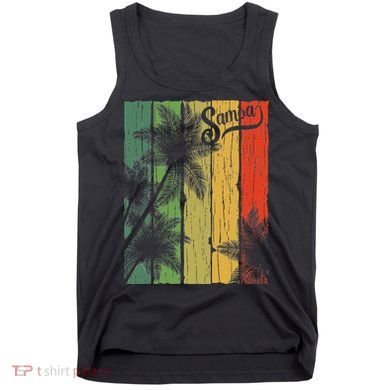 Samoa Palm Scene Casual Wear Polynesian Pride Tank Top