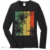 Samoa Palm Scene Casual Wear Polynesian Pride Women's Long Sleeve Shirt thumb 0