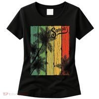 Samoa Palm Scene Casual Wear Polynesian Pride Women's T-Shirt thumb 0