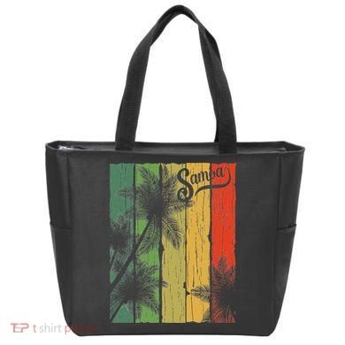 Samoa Palm Scene Casual Wear Polynesian Pride Tote Bag
