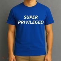 Super Privileged Social Justice Hu Rights Gift T-Shirt thumb 3