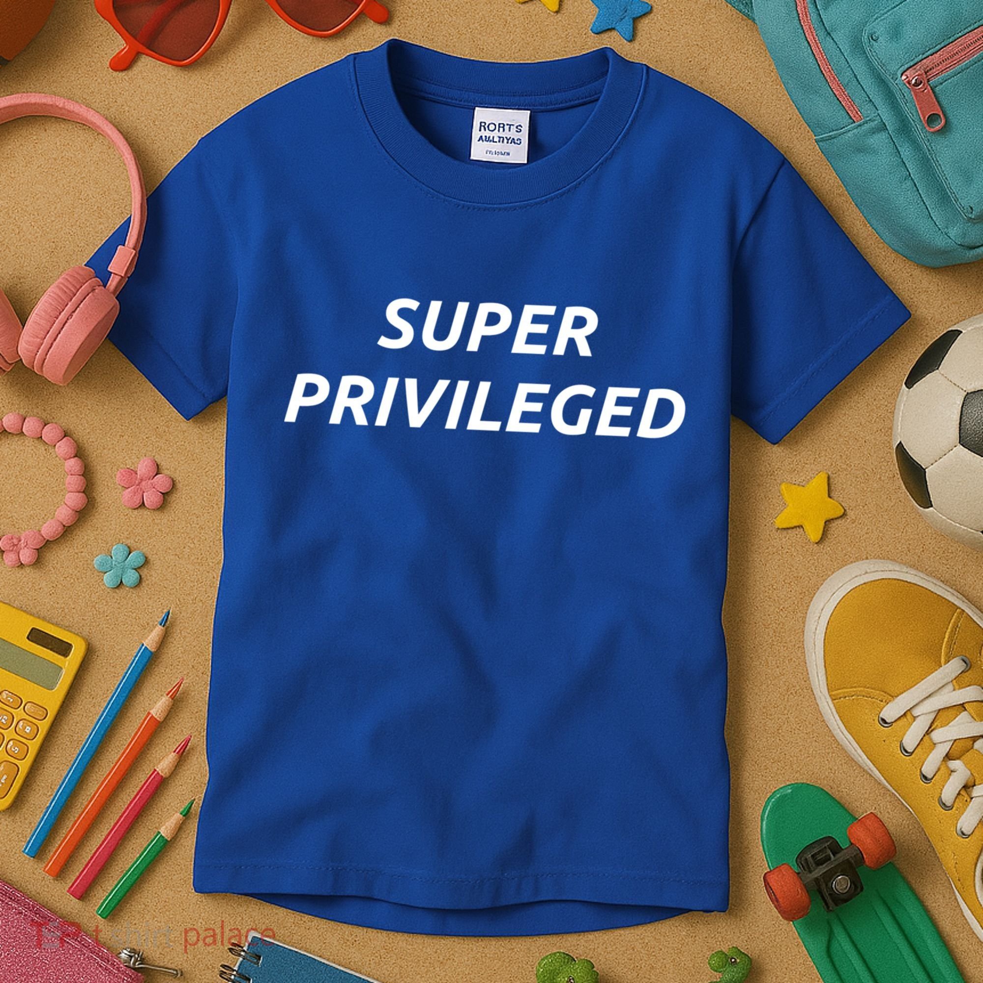 Super Privileged Social Justice Hu Rights Gift Kids T-Shirt