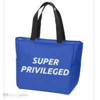 Super Privileged Social Justice Hu Rights Gift Tote Bag thumb 3