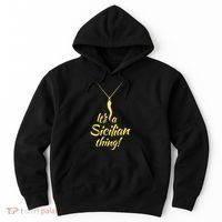 Sicilian Pride Sicilian Horn ItS And Sicilian Thing Hoodie thumb 0
