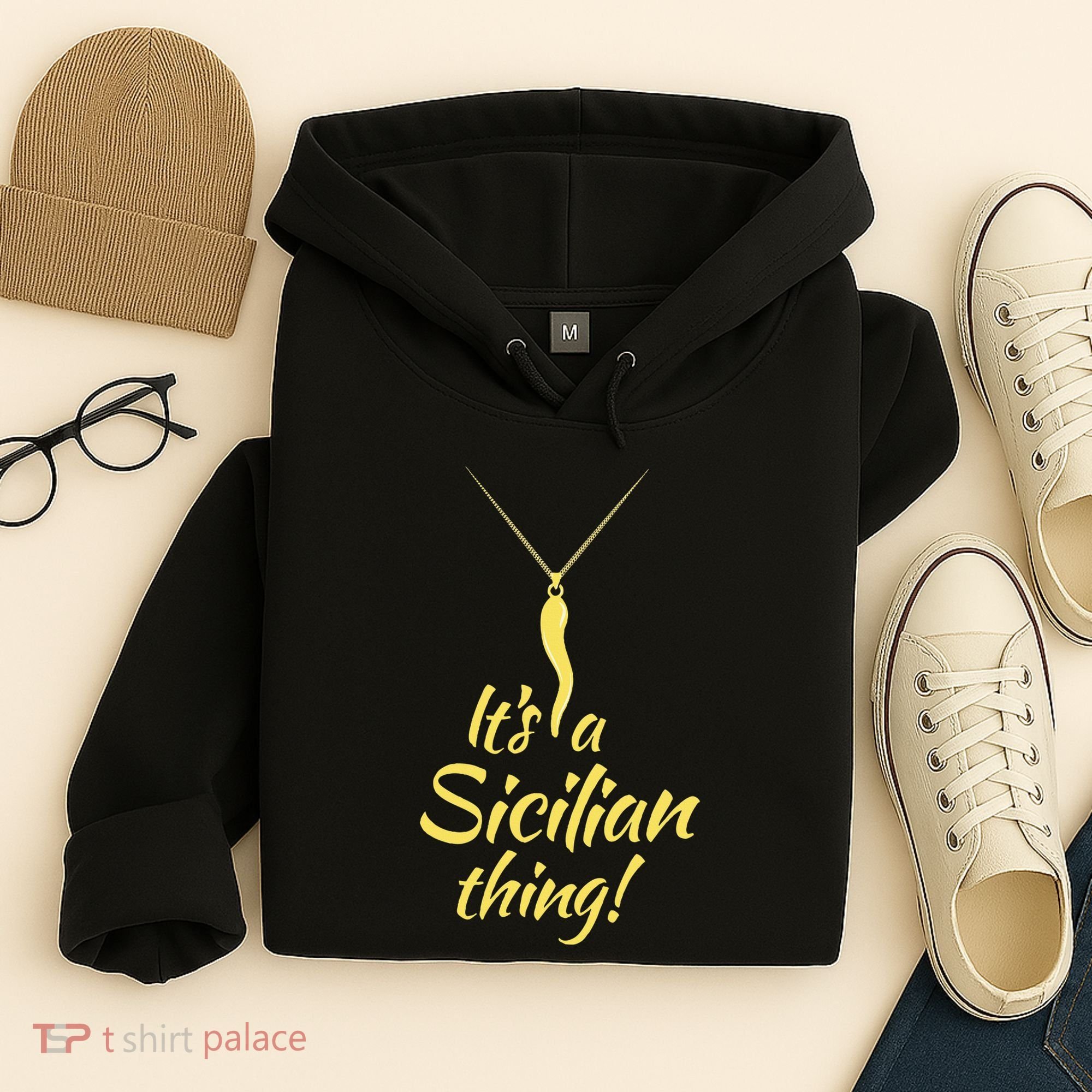 Sicilian Pride Sicilian Horn ItS And Sicilian Thing Hoodie