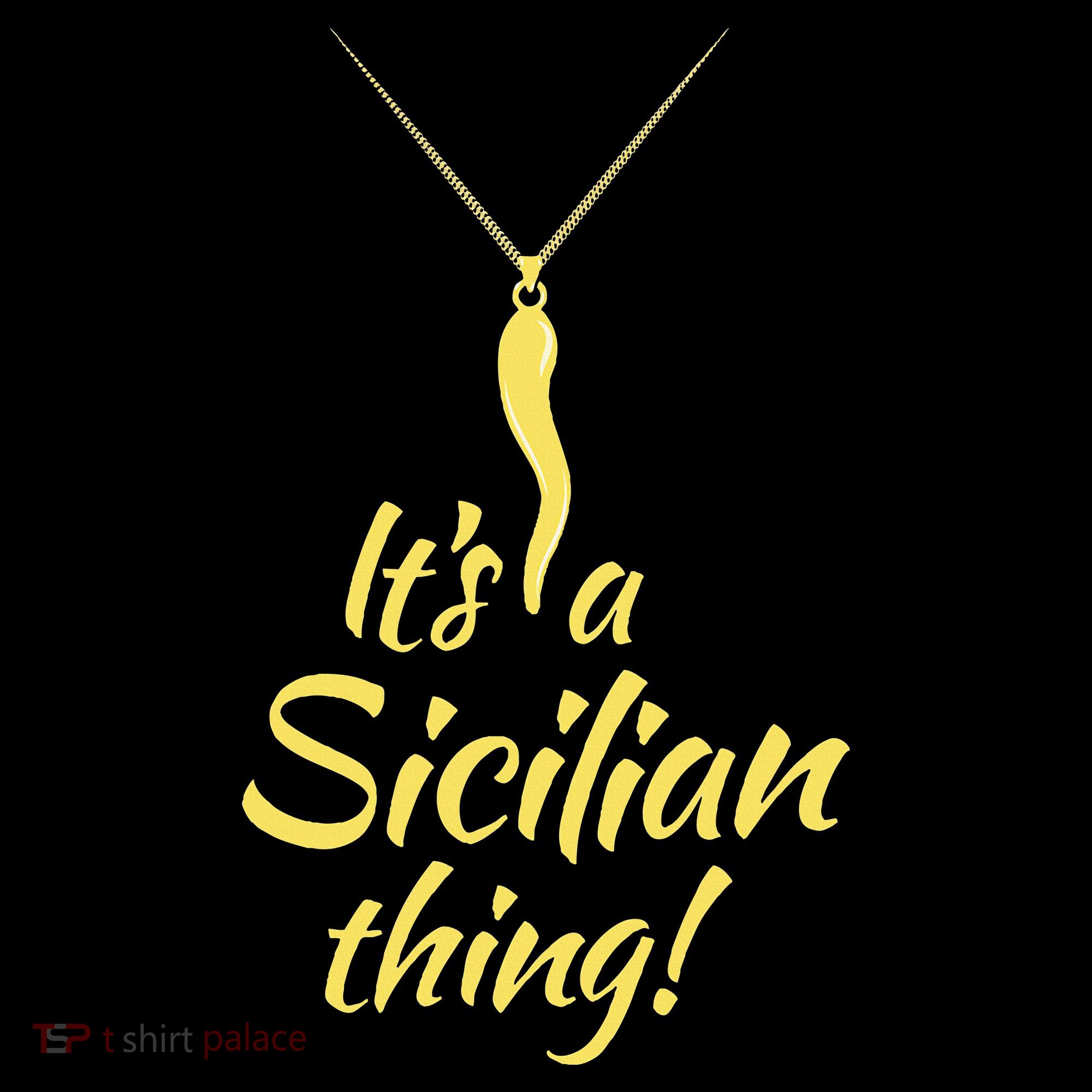 Sicilian Pride Sicilian Horn ItS And Sicilian Thing Ornament