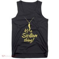 Sicilian Pride Sicilian Horn ItS And Sicilian Thing Tank Top thumb 0