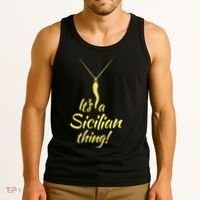 Sicilian Pride Sicilian Horn ItS And Sicilian Thing Tank Top thumb 3