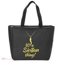 Sicilian Pride Sicilian Horn ItS And Sicilian Thing Tote Bag thumb 0