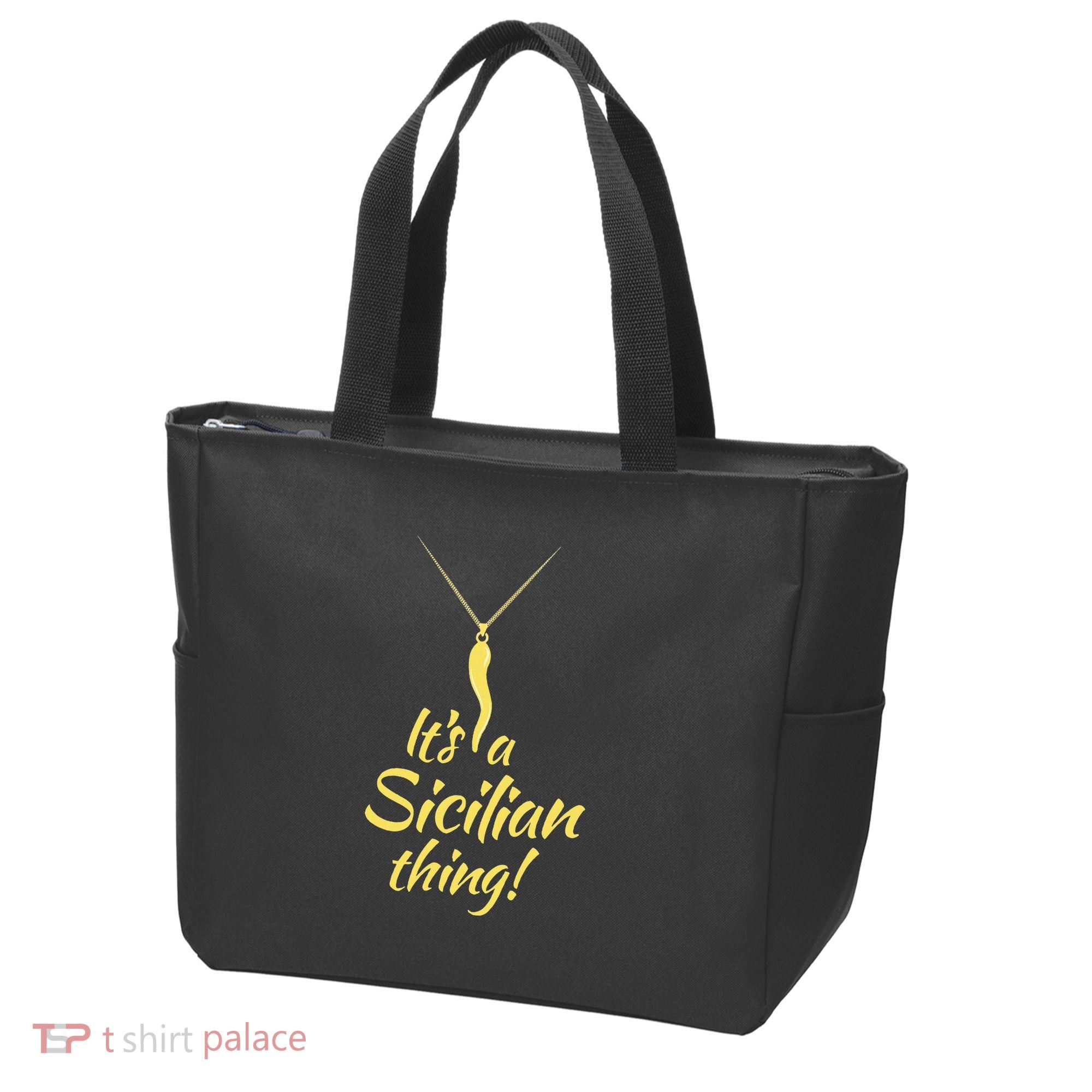 Sicilian Pride Sicilian Horn ItS And Sicilian Thing Tote Bag