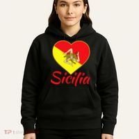 Sicilian Pride Sicilia I Love Sicily Trinacria Hoodie thumb 5