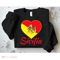 Sicilian Pride Sicilia I Love Sicily Trinacria Sweatshirt thumb 2