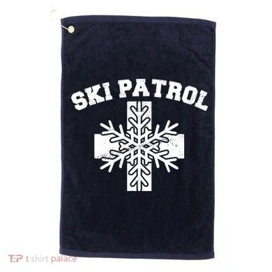 Ski Patrol Golf Towel