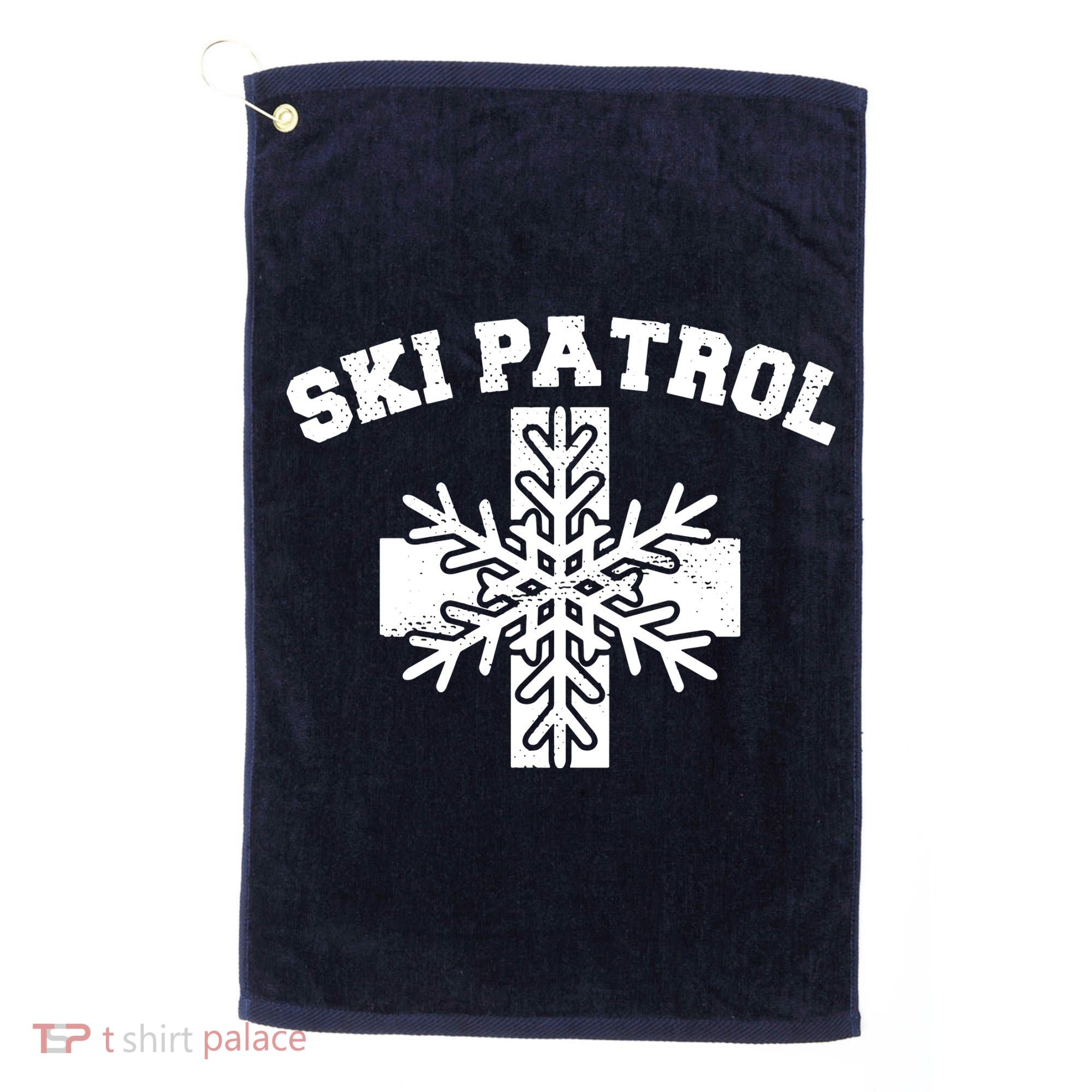 Ski Patrol Golf Towel