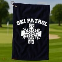 Ski Patrol Golf Towel thumb 1