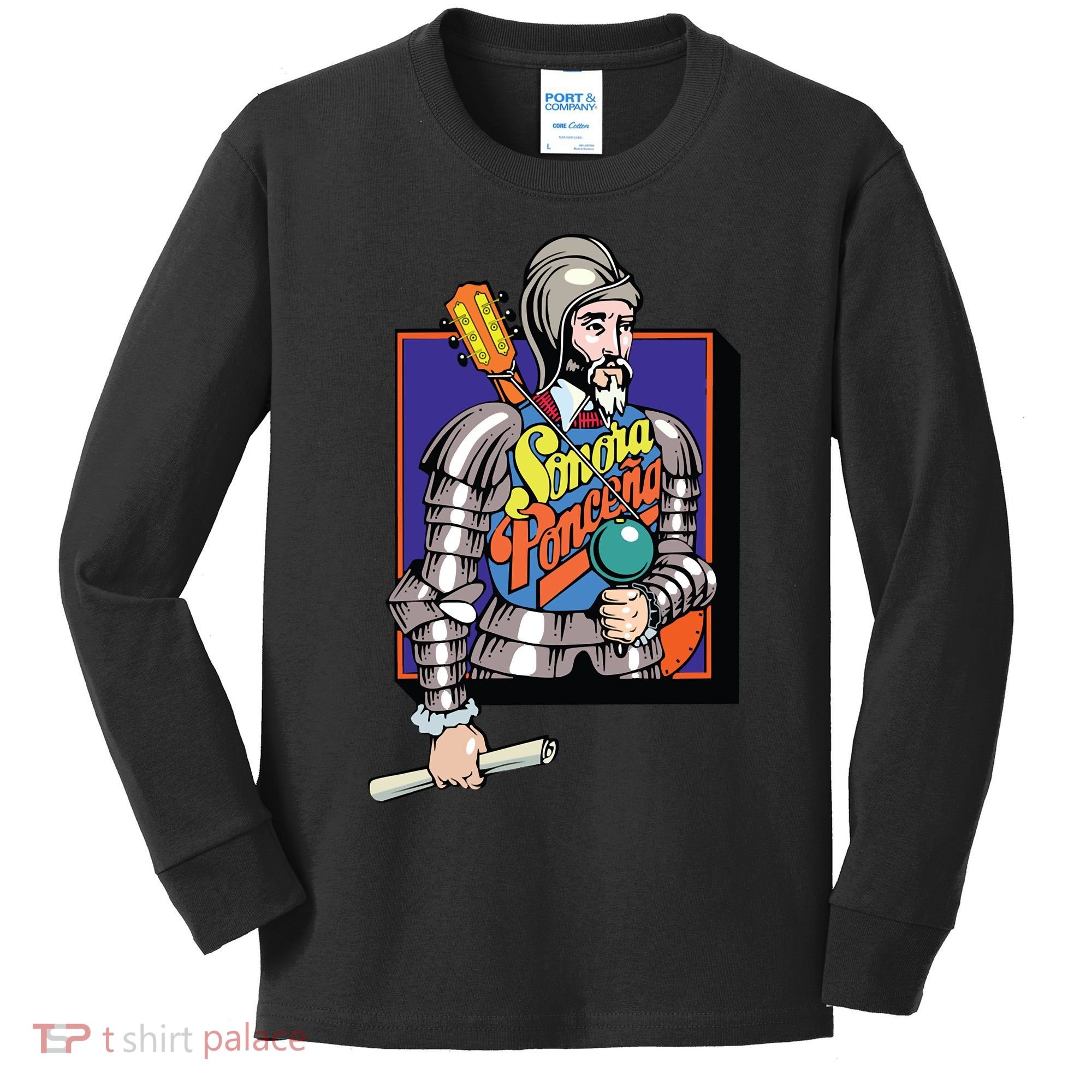 Sonora Poncena Salsa Dura Kids Long Sleeve Shirt