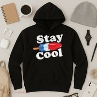 Summer Popsicle Stay Cool Funny Bomb Retro 80s Pop Gift Hoodie thumb 3