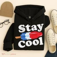 Summer Popsicle Stay Cool Funny Bomb Retro 80s Pop Gift Hoodie thumb 4