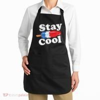 Summer Popsicle Stay Cool Funny Bomb Retro 80s Pop Gift Apron thumb 2