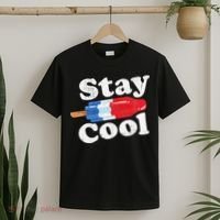 Summer Popsicle Stay Cool Funny Bomb Retro 80s Pop Gift T-Shirt thumb 2