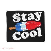 Summer Popsicle Stay Cool Funny Bomb Retro 80s Pop Gift Mousepad thumb 0