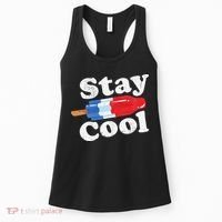 Summer Popsicle Stay Cool Funny Bomb Retro 80s Pop Gift Women's Tank Top thumb 0