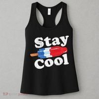 Summer Popsicle Stay Cool Funny Bomb Retro 80s Pop Gift Women's Tank Top thumb 3