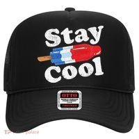 Summer Popsicle Stay Cool Funny Bomb Retro 80s Pop Gift Hat thumb 0