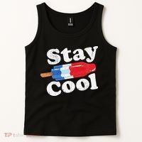 Summer Popsicle Stay Cool Funny Bomb Retro 80s Pop Gift Tank Top thumb 2