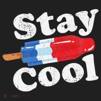 Summer Popsicle Stay Cool Funny Bomb Retro 80s Pop Gift Golf Towel thumb 3