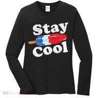 Summer Popsicle Stay Cool Funny Bomb Retro 80s Pop Gift Women's Long Sleeve Shirt thumb 0