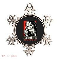 Stay Positive Skeleton Japanese Ornament thumb 0