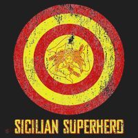 Sicilian Pride Sicilia Flag Super Hero Hat thumb 2
