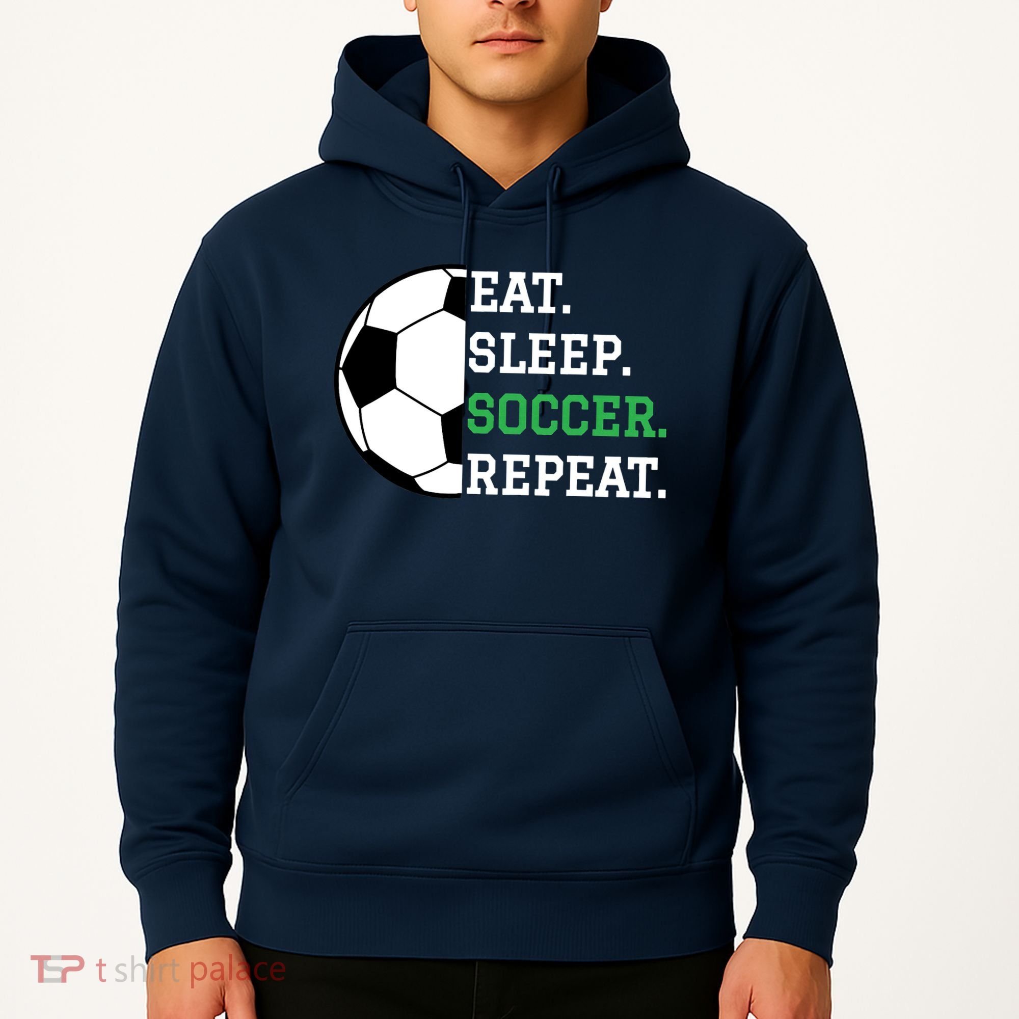 Soccer Player Soccer Lover Eat Sleep Soccer Repeat Hoodie