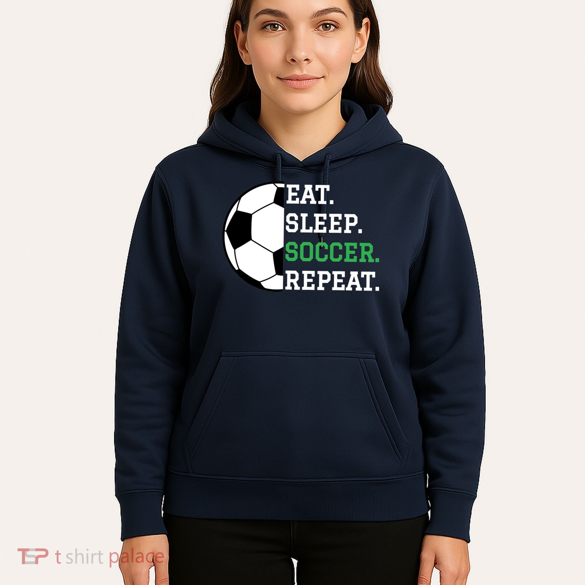 Soccer Player Soccer Lover Eat Sleep Soccer Repeat Hoodie