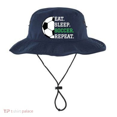 Soccer Player Soccer Lover Eat Sleep Soccer Repeat Bucket Hat