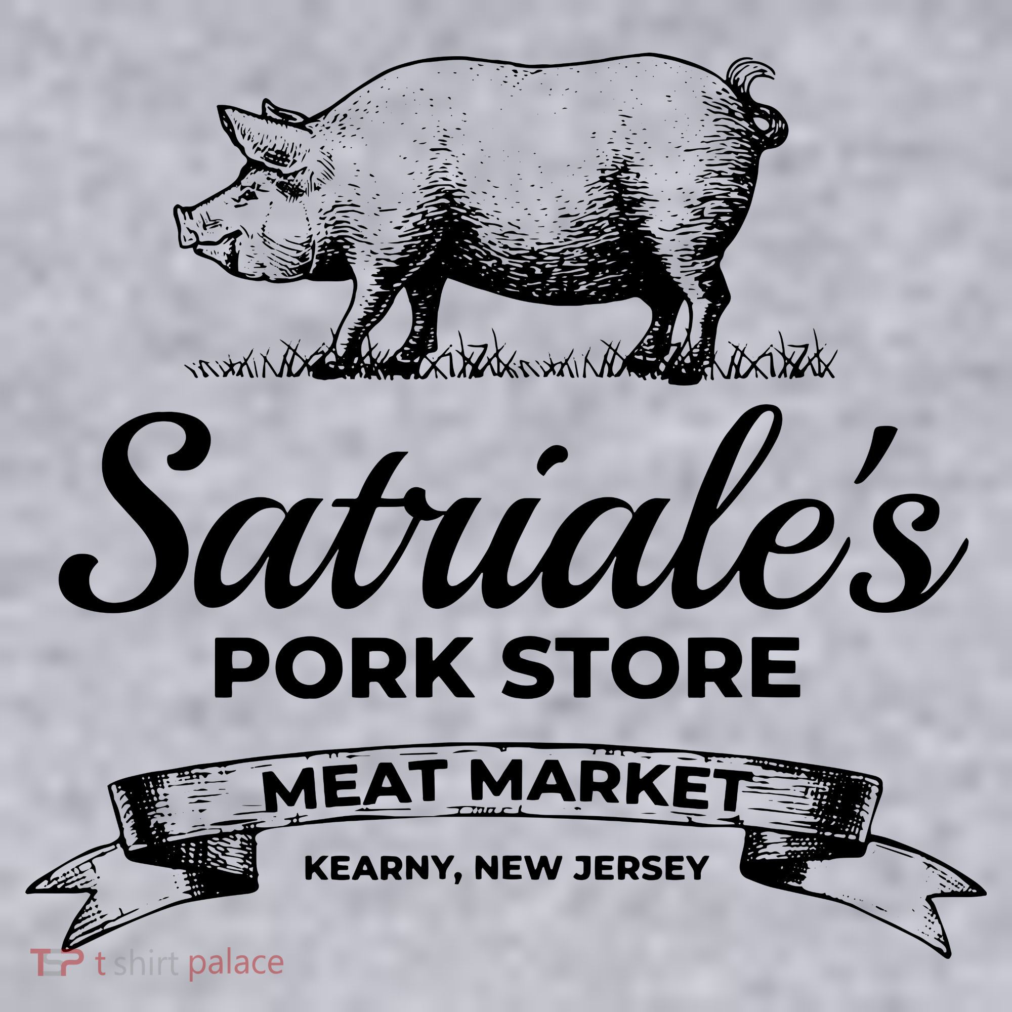 Satriales Pork Store Kearny New Jersey Women's Racerback Cropped Tank