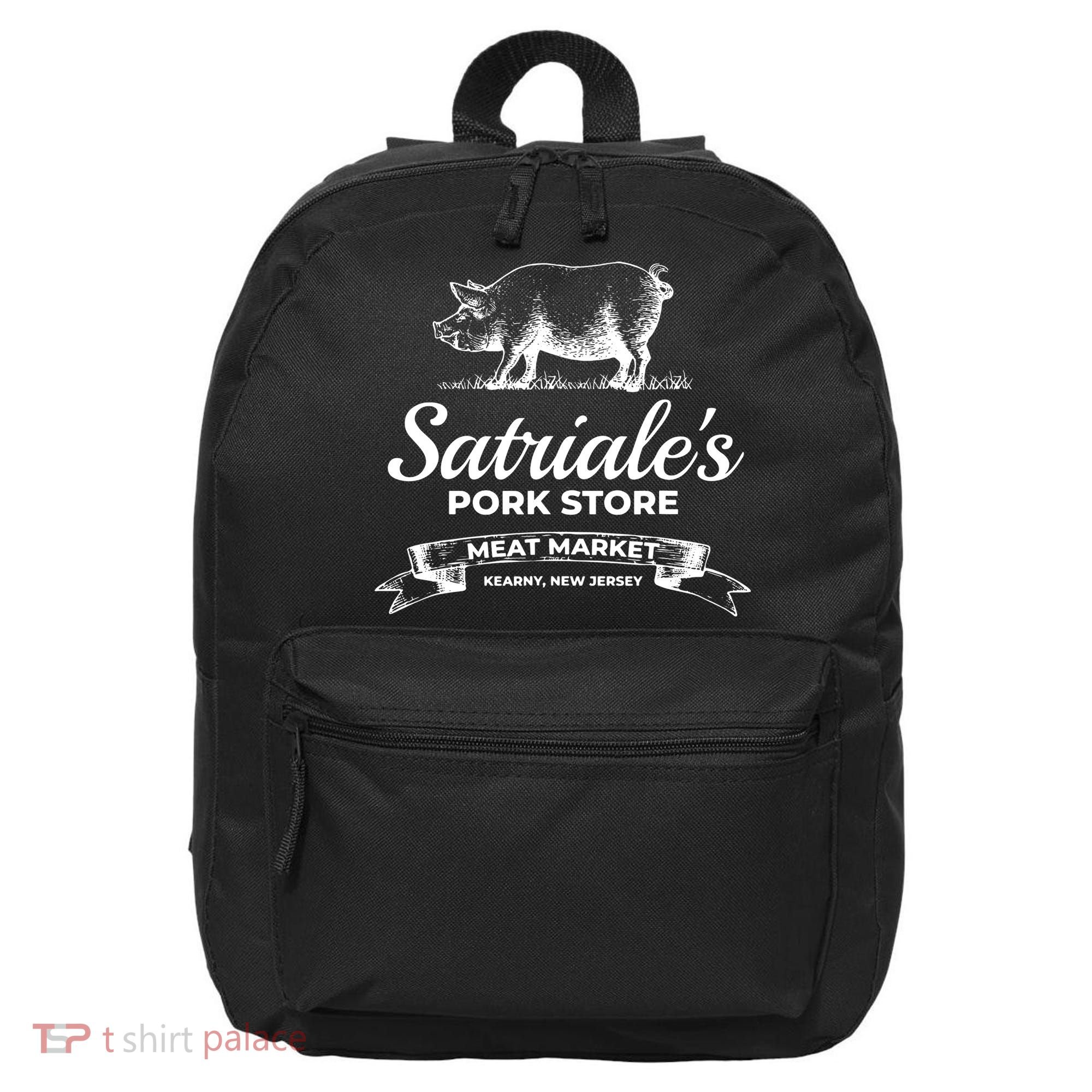 Satriales Pork Store Kearny New Jersey 16 in Basic Backpack