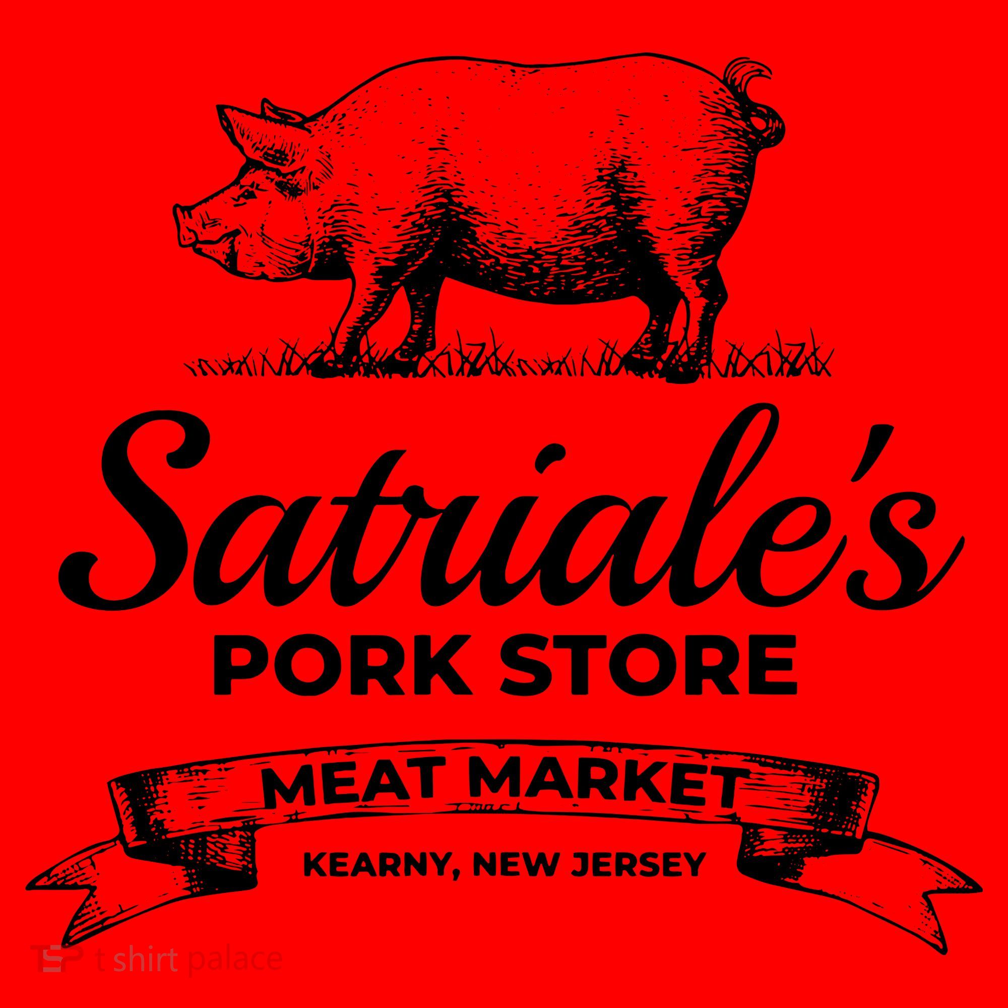 Satriales Pork Store Kearny New Jersey Santa Hat